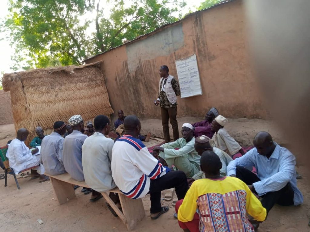 Séances de formation des producteurs sur les bonnes techniques agricoles